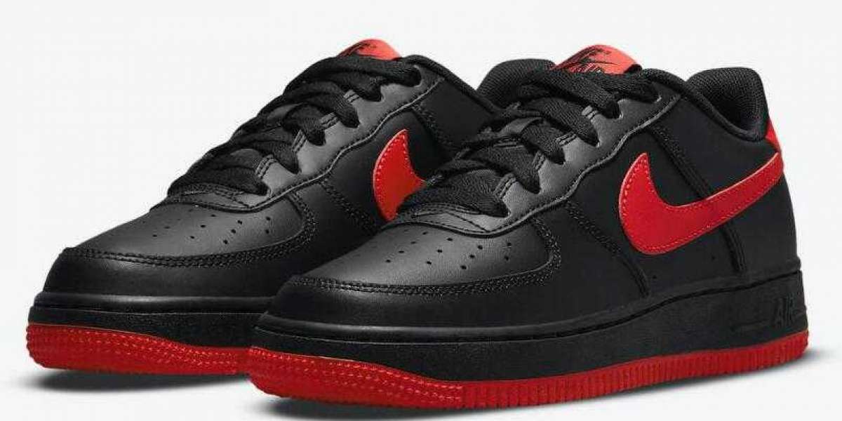 Stylish Kids Nike Air Force 1 “Bred” Arrives On July 21, 2021