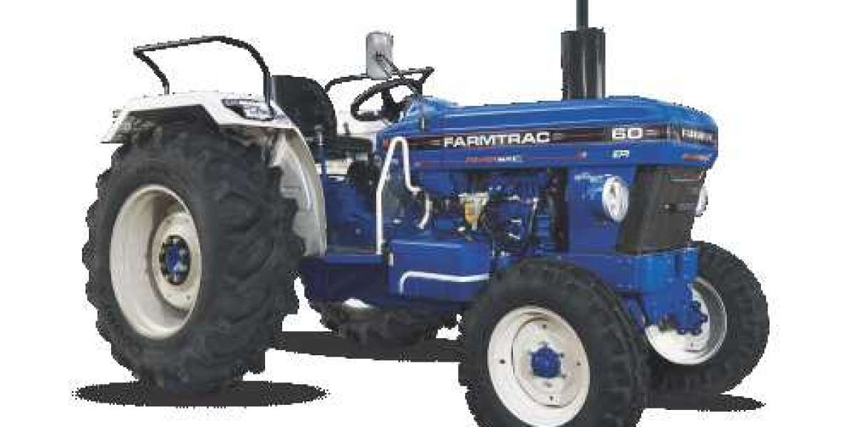 Farmtrac 60 Tractor: Versatile and Powerful Agricultural Machine for Farming Operations.