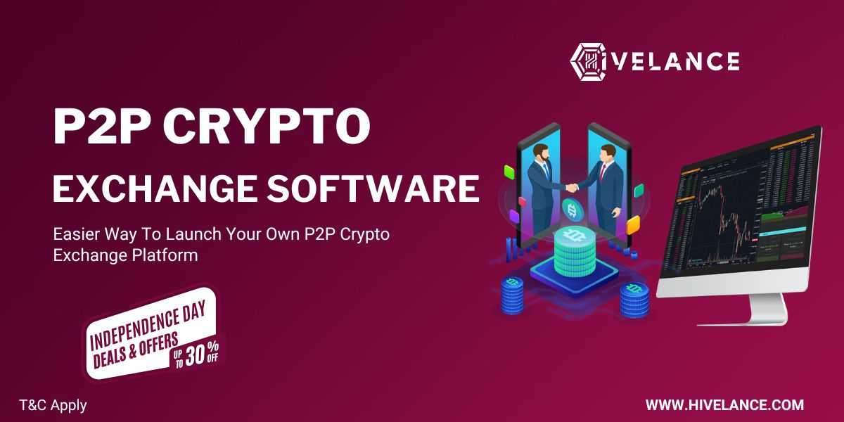 Upgrade Your Crypto Trading Platform with Our P2P Exchange Software - Save upto 30% Today!