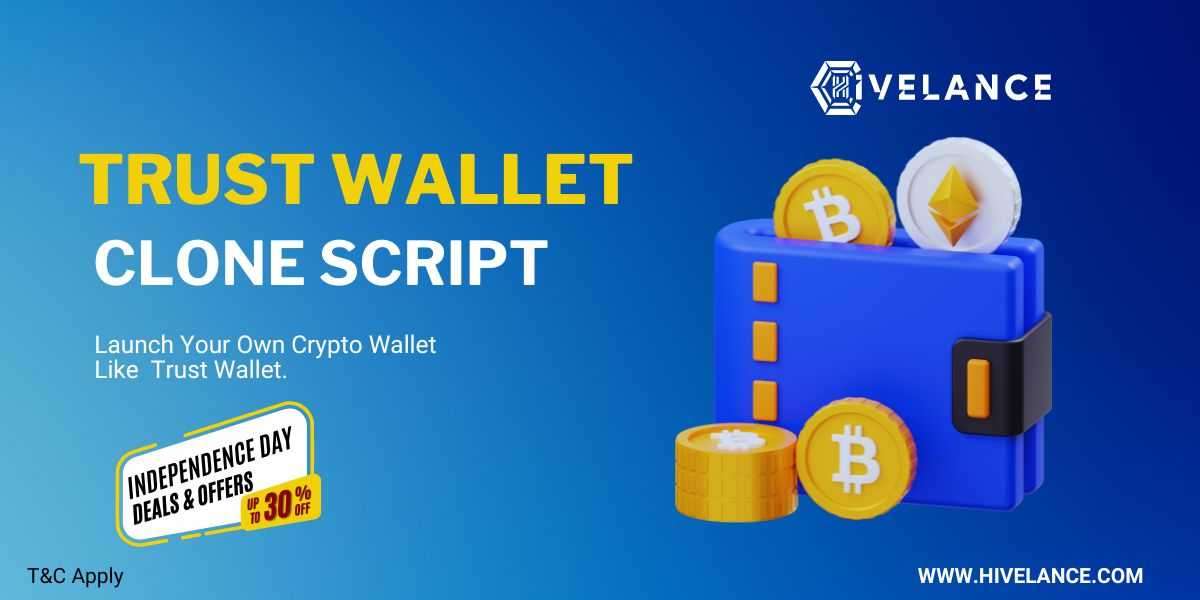 Get Up to 30% off on Trust Wallet Clone Script - Build Your Own Crypto Wallet Now!