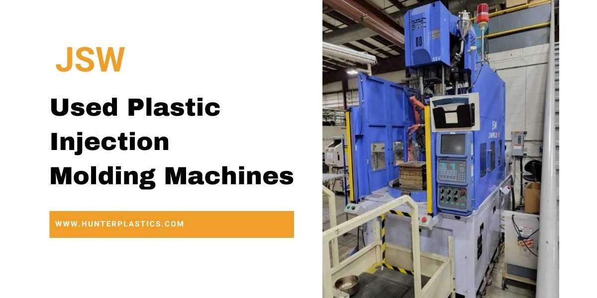 Hunter Plastics – Your Trusted Source For JSW Used Plastic Injection Molding Machines!