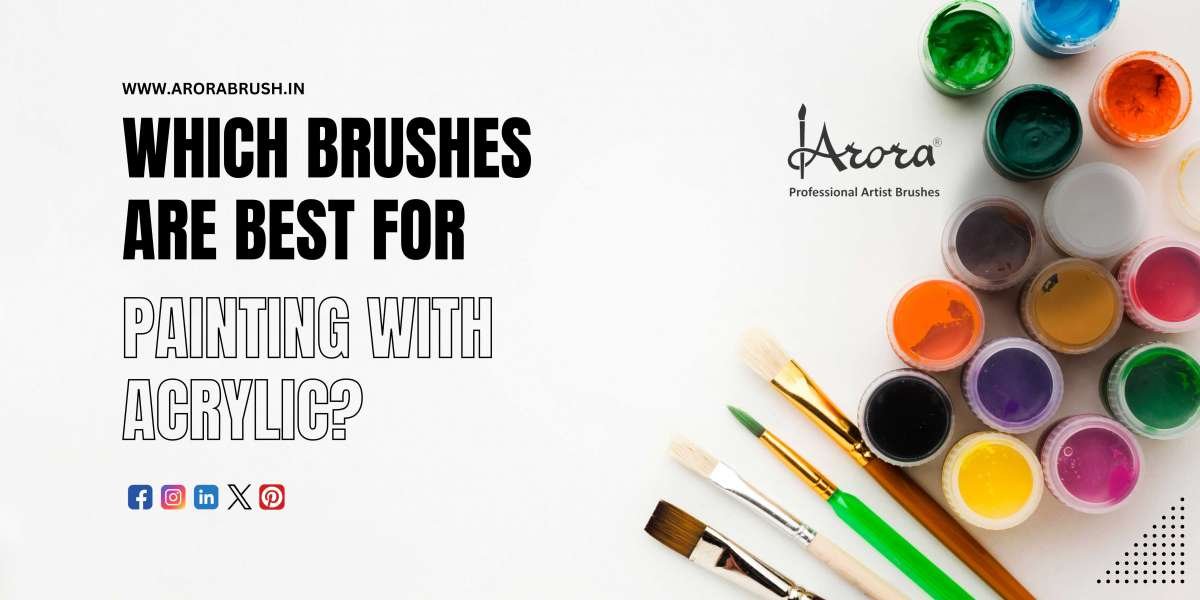 Which Brushes Are Best for Painting with Acrylic?