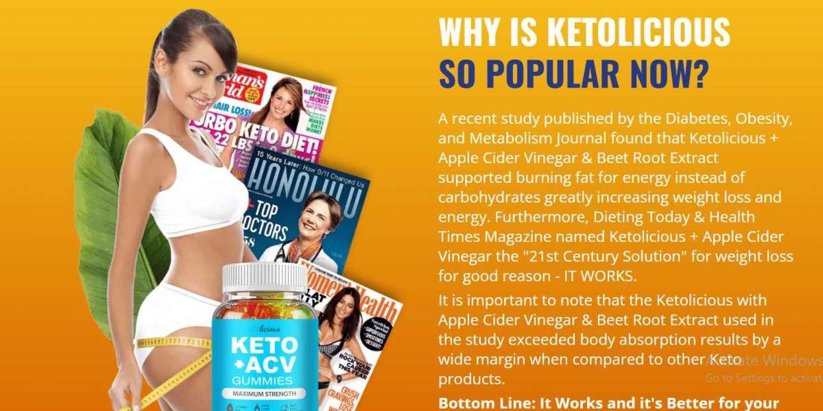 Ketolicious Keto + ACV Gummies USA  Reviews, Price For Sale & Official Website