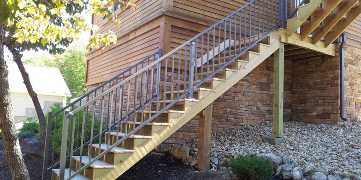 Secure Your Steps with Strong Exterior Stair Railings