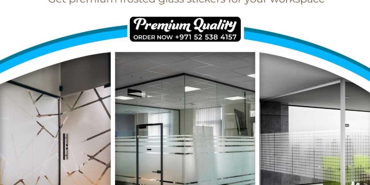 One Way Vision Sticker Printing For Glass in Dubai