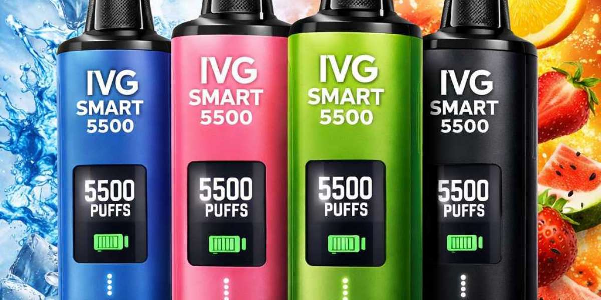 Discover IVG Smart 5500 – Smooth, Stylish, Reliable Vape