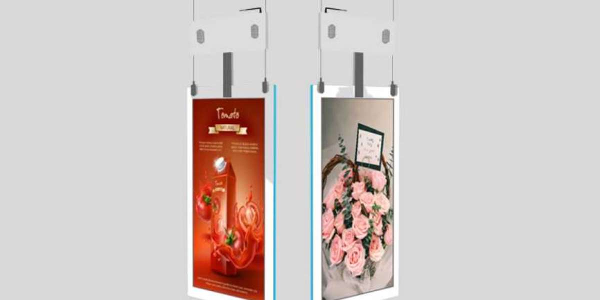 Transforming Digital Spaces with Double Sided LCD Ceiling Displays
