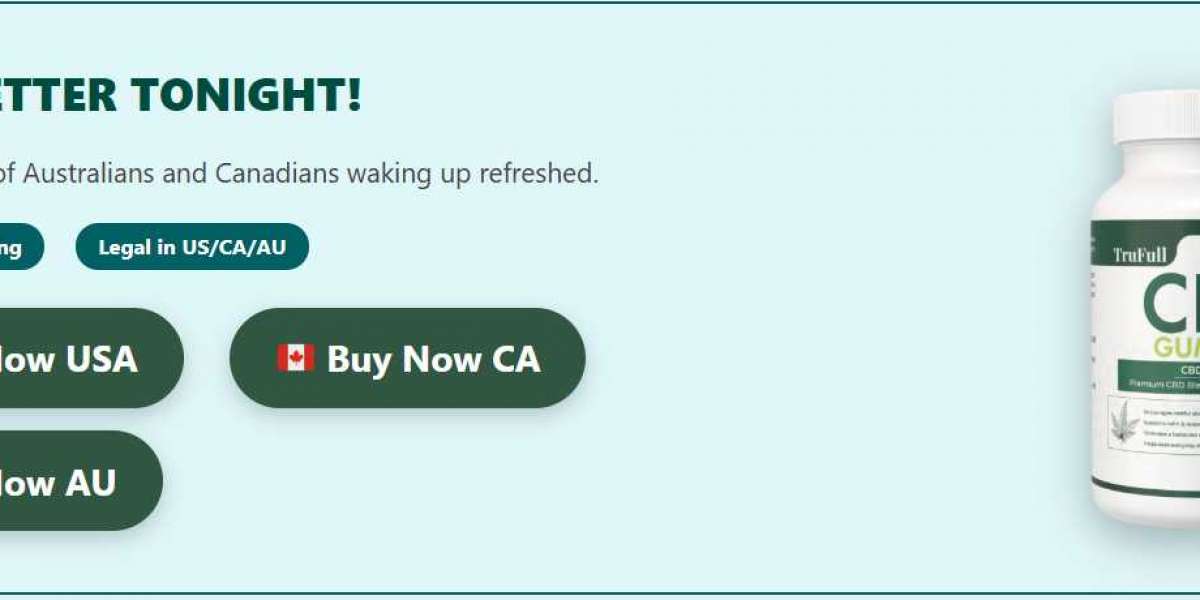TruFull CBD Gummies USA, AU, CA Reviews – Calm & Sleep Support Tested