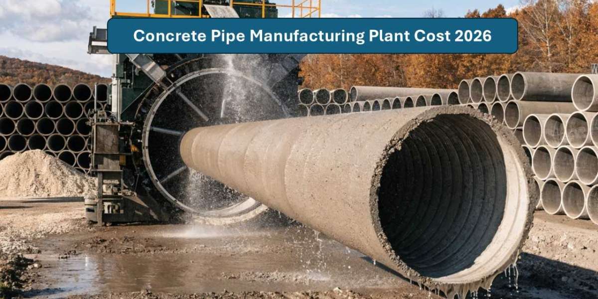 Concrete Pipe Manufacturing Plant DPR - 2026: Setup Cost, Machinery and Profit Potential