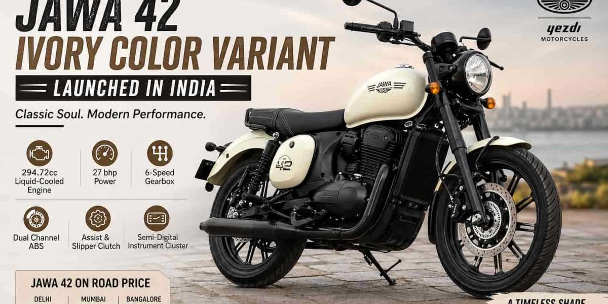 Jawa 42 Ivory Color Variant Launched in India: A Stylish New Twist for Classic Bike Lovers