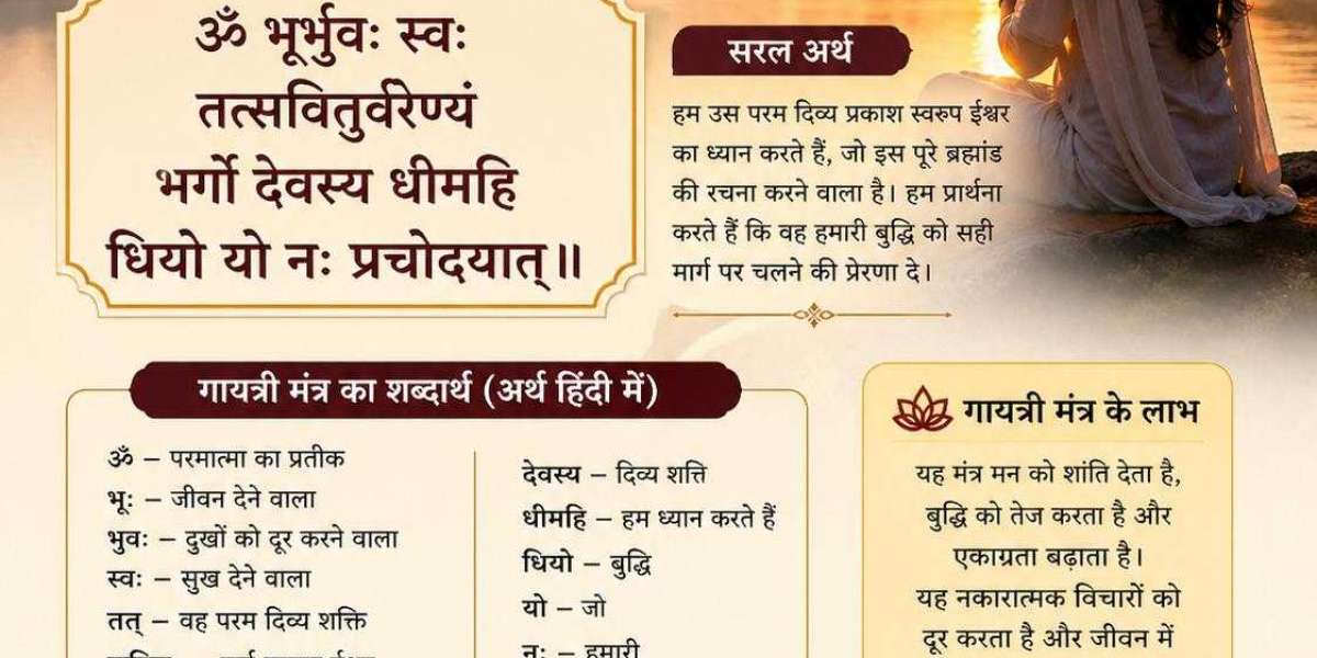 Gayatri Mantra Meaning in Hindi and Its Spiritual Importance