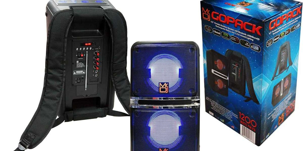 Speaker with DJ Technology for Powerful Sound and Brilliant Lights
