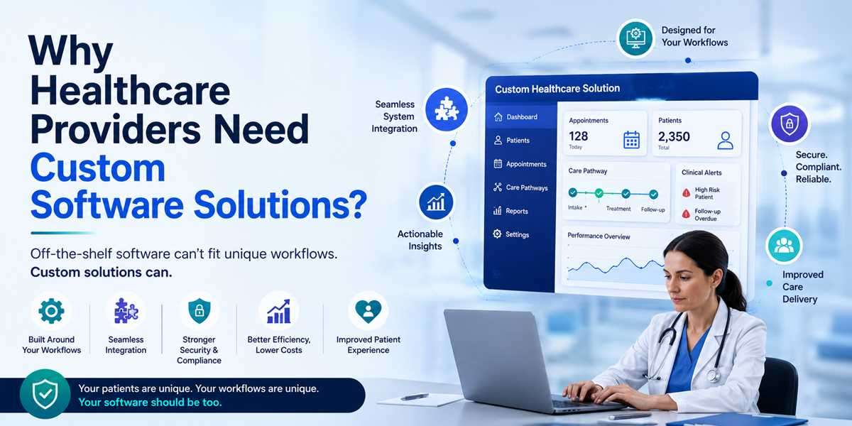 Why Healthcare Providers Need Custom Software Solutions?