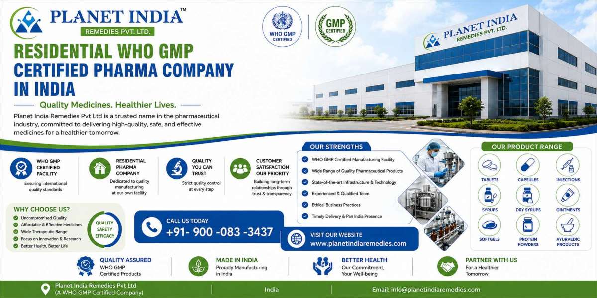 Residential WHO GMP Certified Pharma Company in India – Planet India Remedies Pvt Ltd