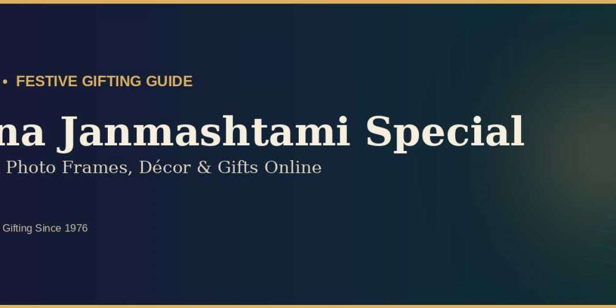 Krishna Janmashtami Special: The Complete Guide to Choosing Radha Krishna Photo Frames, Décor, and Gifts for a Divine Ce