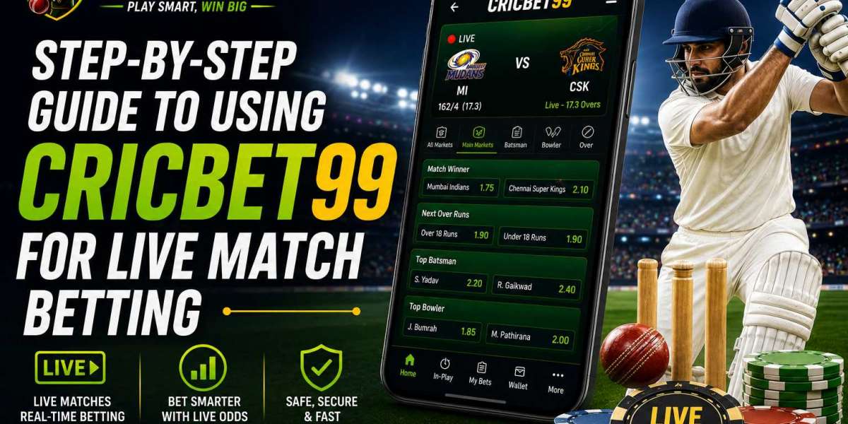 Step-by-Step Guide to Using Cricbet99 for Live Match Betting in 2026