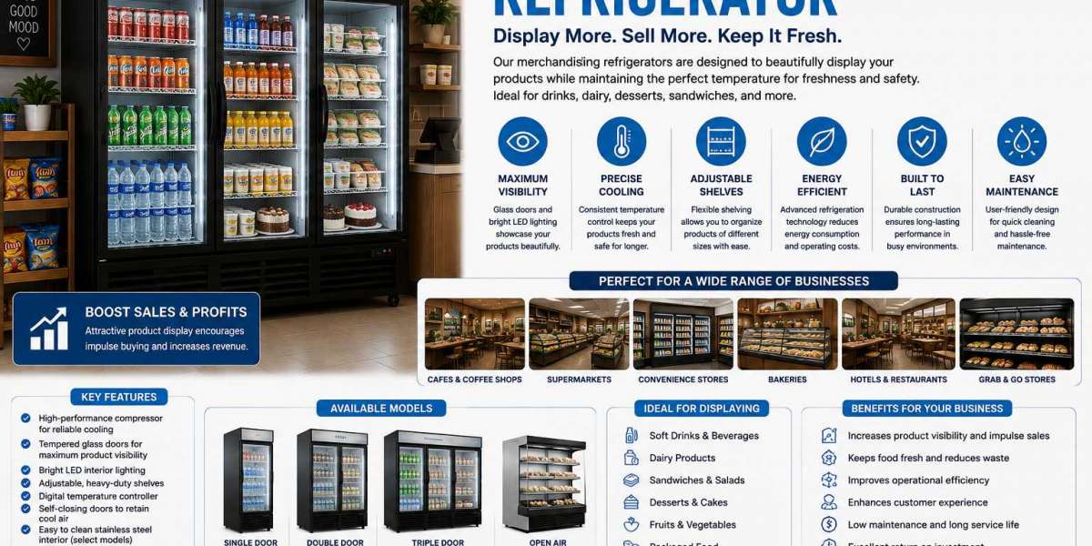 Merchandising Refrigerator: The Complete Guide to Commercial Display Refrigeration
