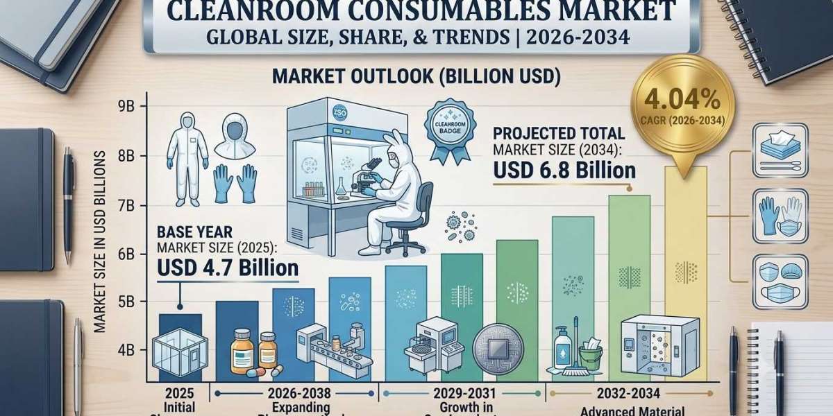 Cleanroom Consumables Market 2026: Size, Share, In-Depth Insights, Analysis and Forecast to 2034