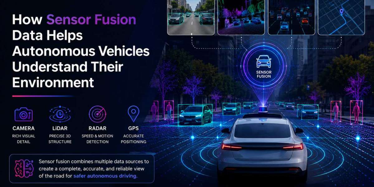 How Sensor Fusion Data Helps Autonomous Vehicles Understand Their Environment