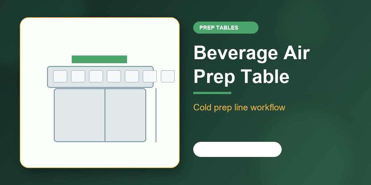How Operators Should Evaluate beverage air prep table