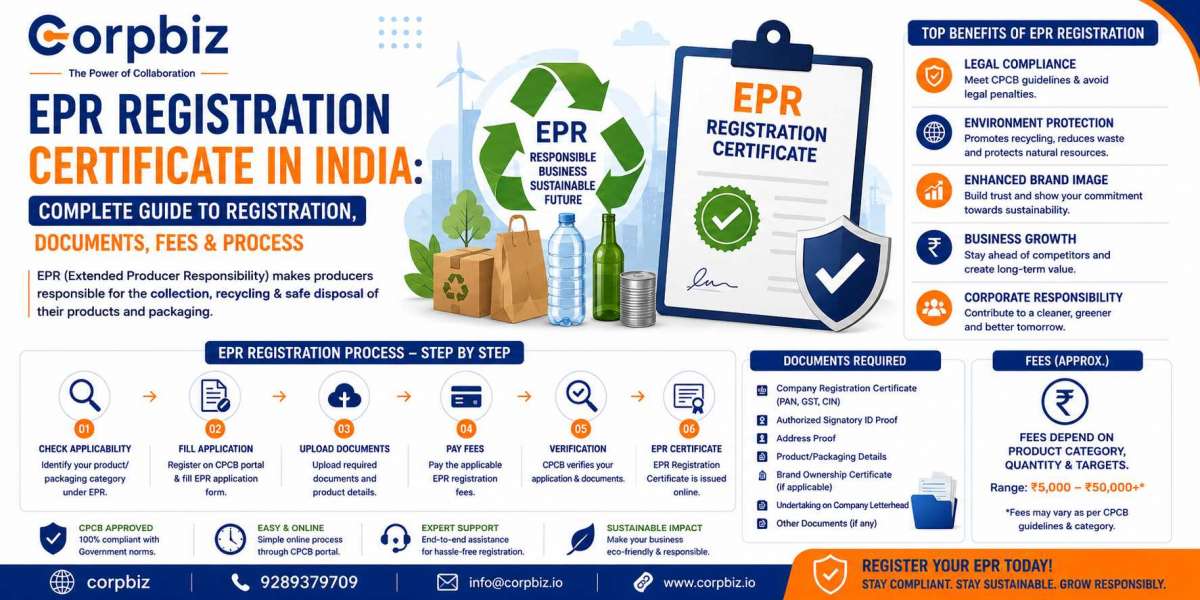 EPR Registration Certificate in India: Complete Guide to Registration, Documents, Fees & Process