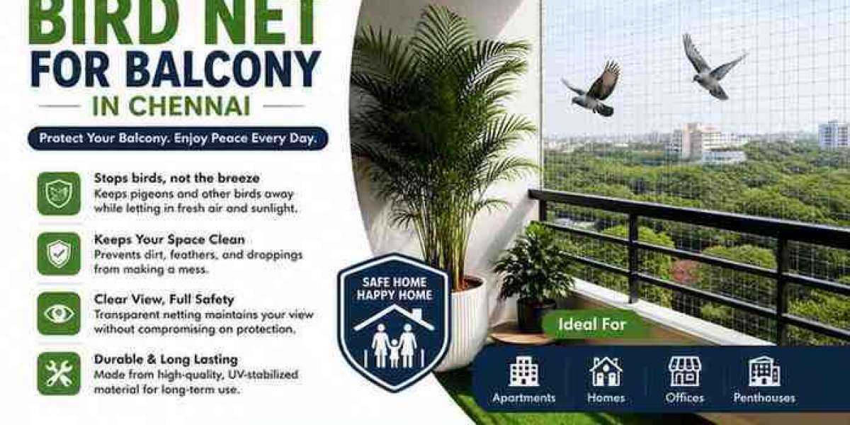 How Balcony Safety Nets Help Keep Chennai Homes Safer