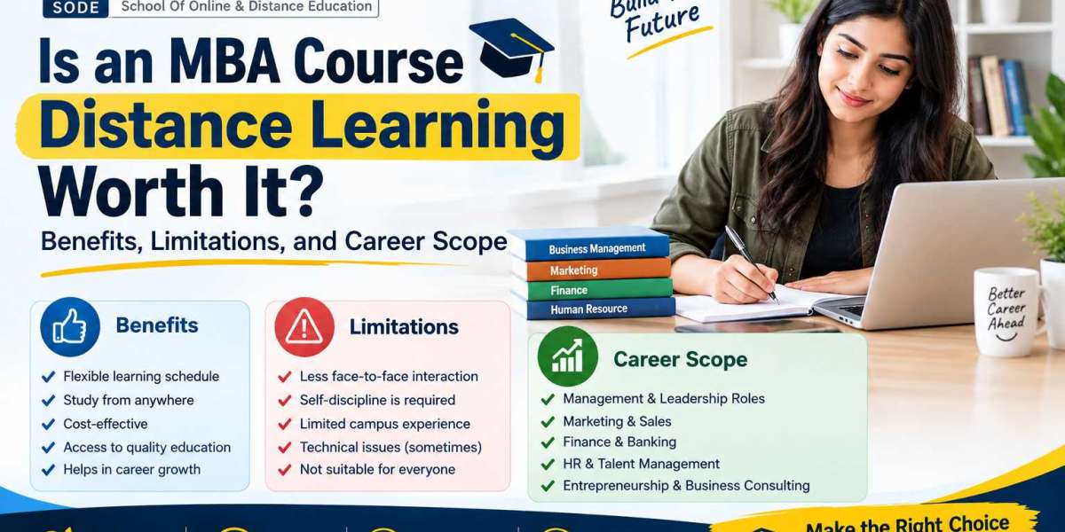 MBA Distance Learning: Eligibility, Course Structure, Fees, and Career Opportunities